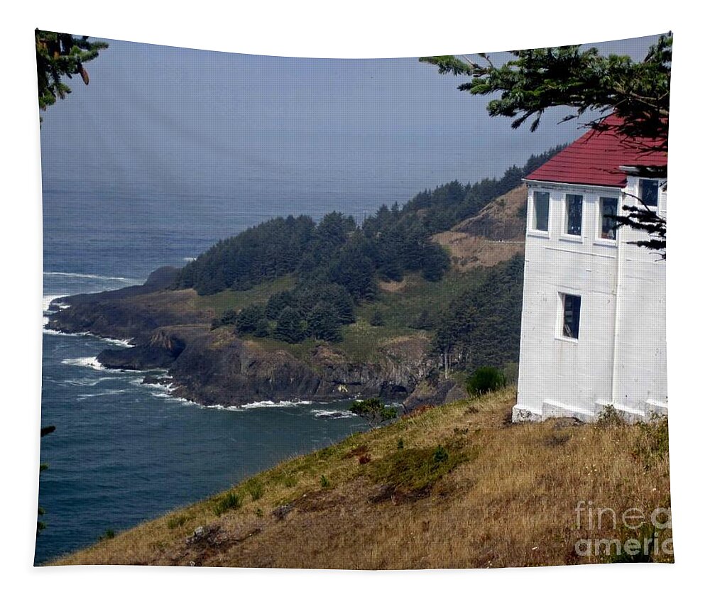 Coast Of Oregon Tapestry featuring the photograph Raw Powerful Beauty by Fiona Kennard