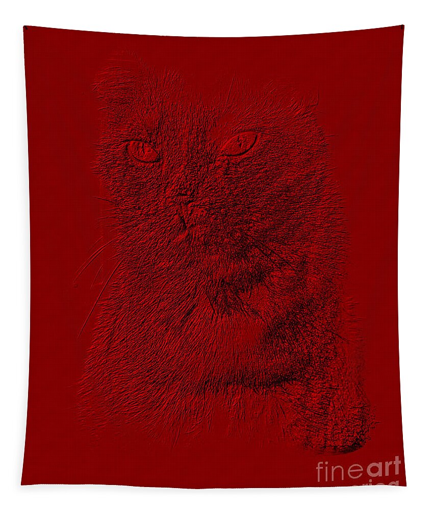 Animals Tapestry featuring the photograph Red Cat Collection. SPECIAL... by Oksana Semenchenko