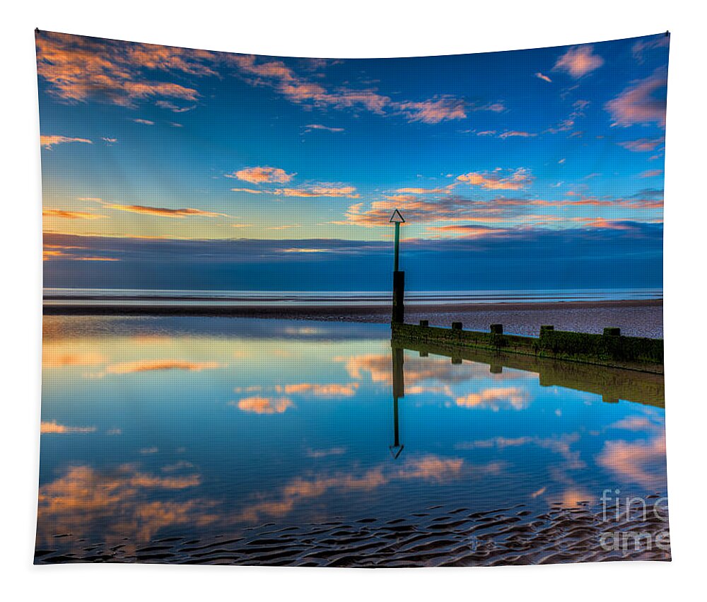 Sunset Tapestry featuring the photograph Reflections by Adrian Evans