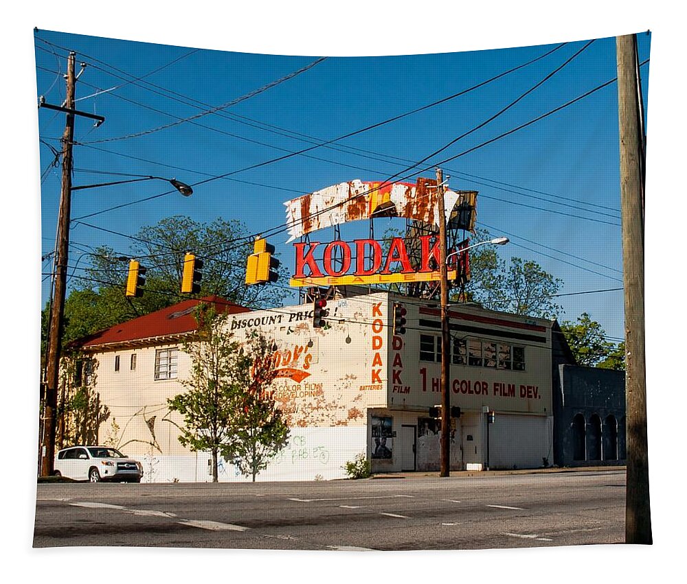 Kodak Tapestry featuring the photograph Remember When? by Robert L Jackson