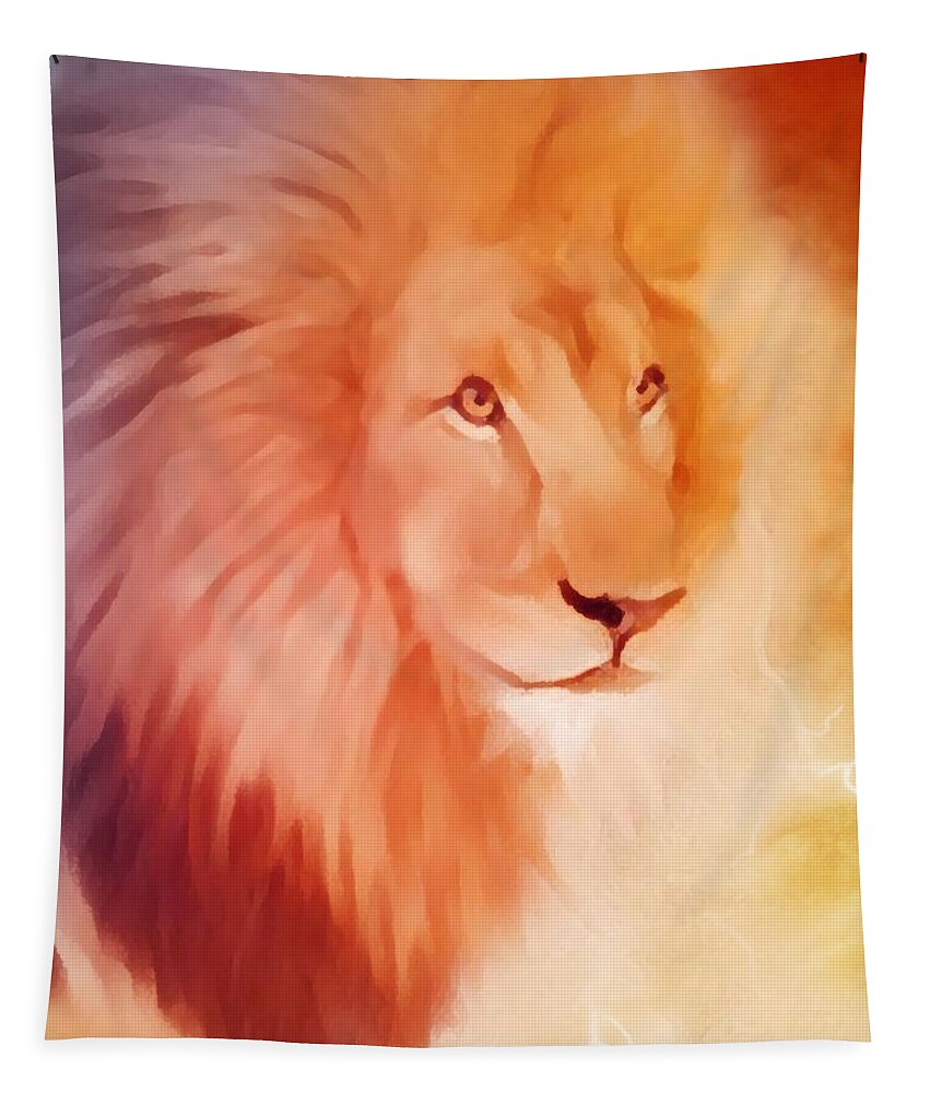 Return Of The King Tapestry featuring the digital art Return of the KING by Jennifer Page
