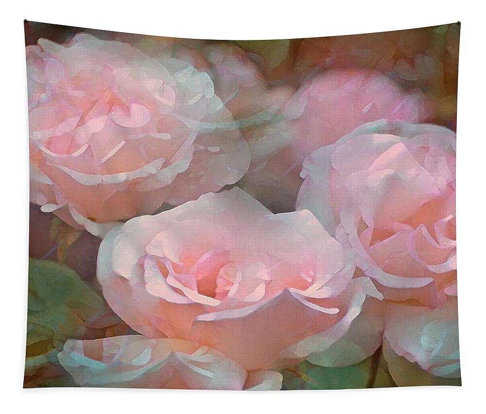 Floral Tapestry featuring the photograph Rose 243 by Pamela Cooper