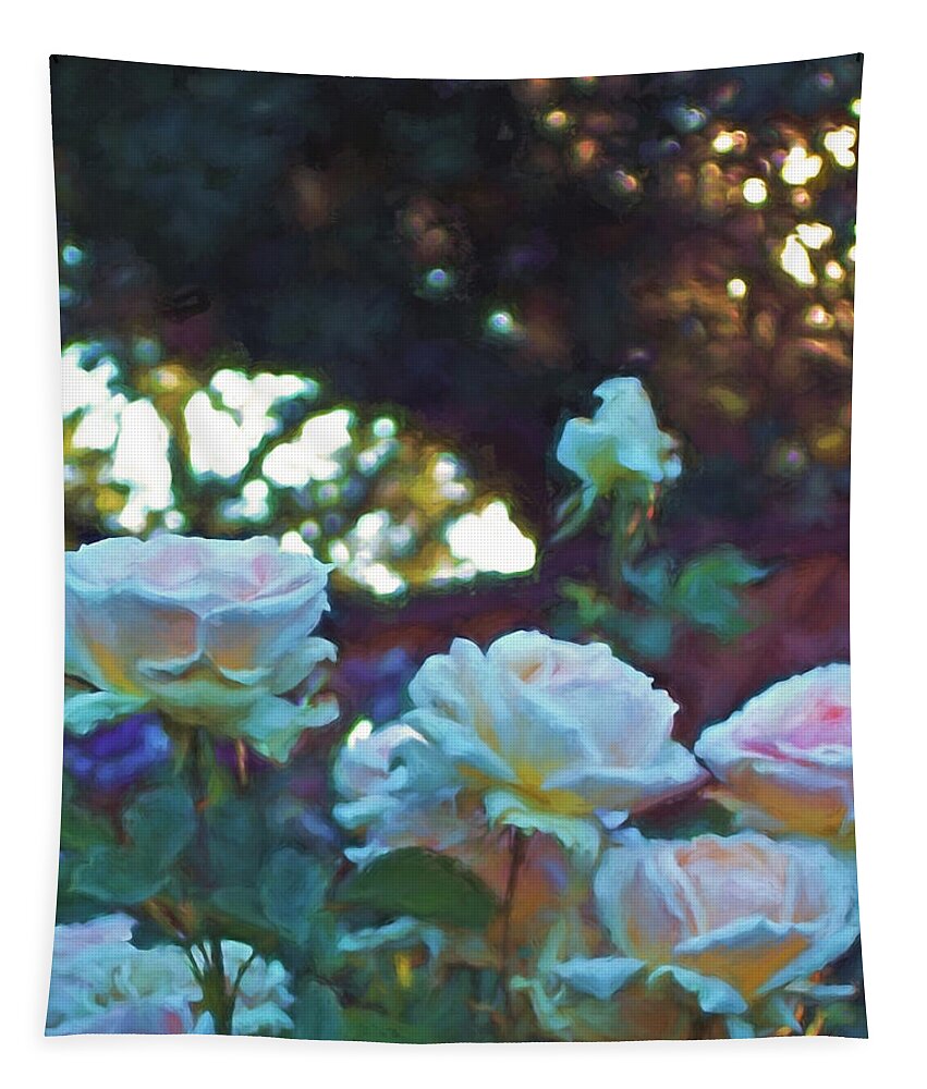 Floral Tapestry featuring the photograph Rose 321 by Pamela Cooper
