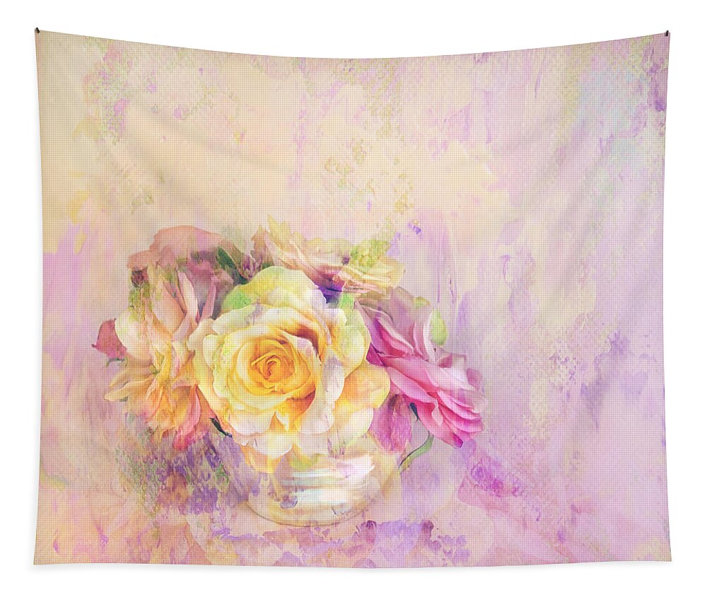 Rose Tapestry featuring the photograph Rose Dream by Theresa Tahara