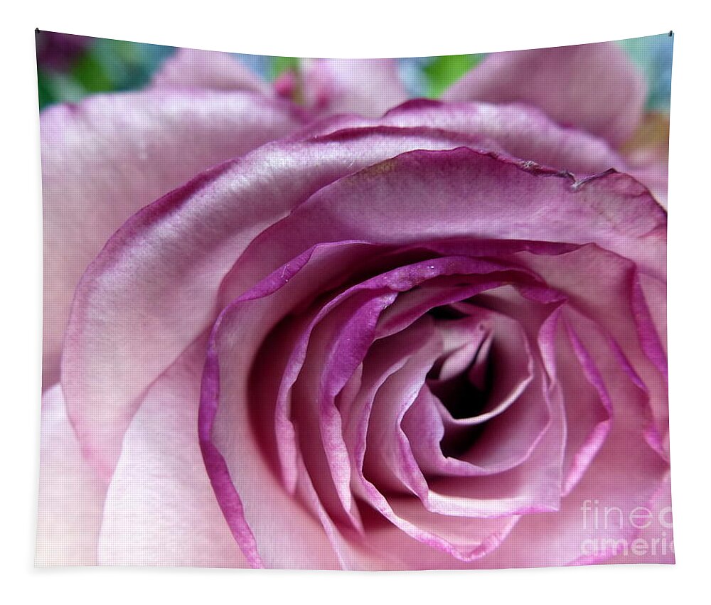  Tapestry featuring the photograph Rose Neptune by Mars Besso