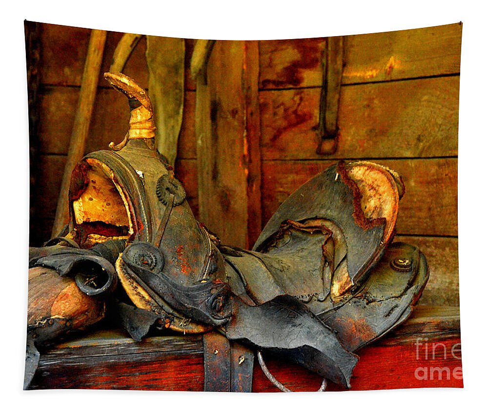 Abstract Tapestry featuring the photograph Rough Ride by Lauren Leigh Hunter Fine Art Photography