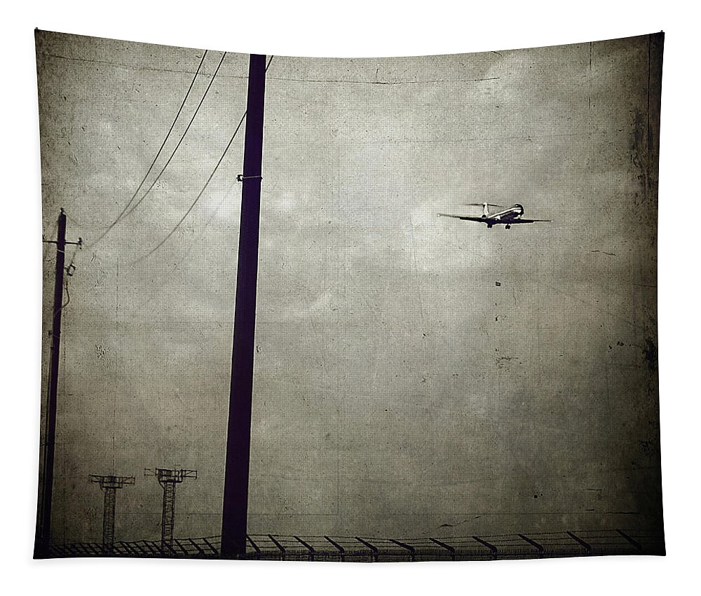 Texture Tapestry featuring the photograph Sad Goodbyes by Trish Mistric