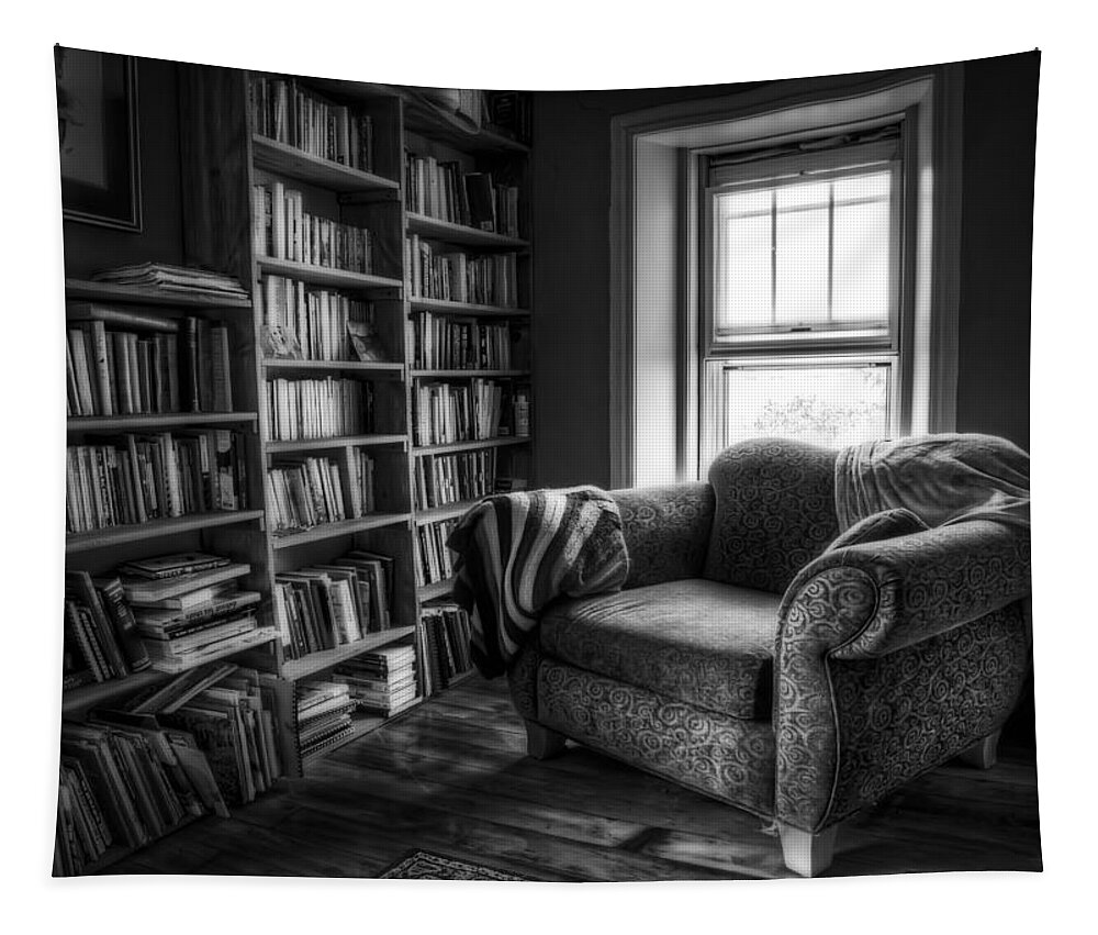 Library Tapestry featuring the photograph Sanctuary by Scott Norris