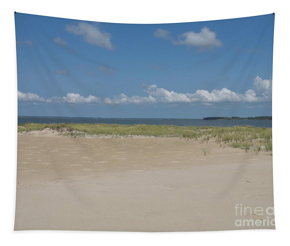 Sea Tapestry featuring the photograph Sand And Ocean Of Assateague Island National Seashore by Christiane Schulze Art And Photography