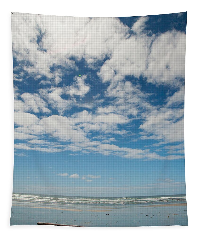 Ocean Tapestry featuring the photograph Sea and Sky 2 by Lisa Chorny