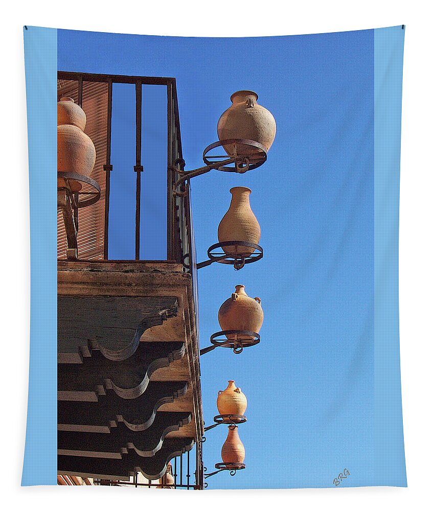 Pottery Tapestry featuring the photograph Sedona Jugs by Ben and Raisa Gertsberg