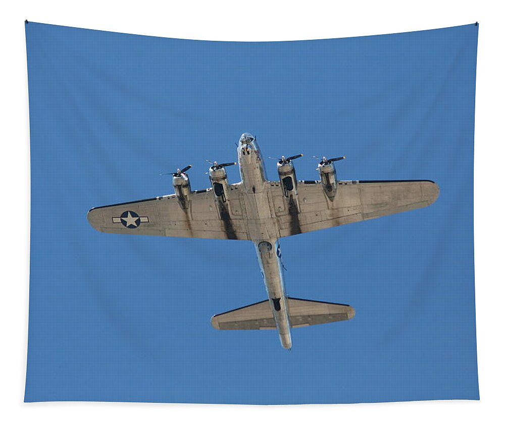 Airplane Tapestry featuring the photograph Sentimental Journey by David S Reynolds