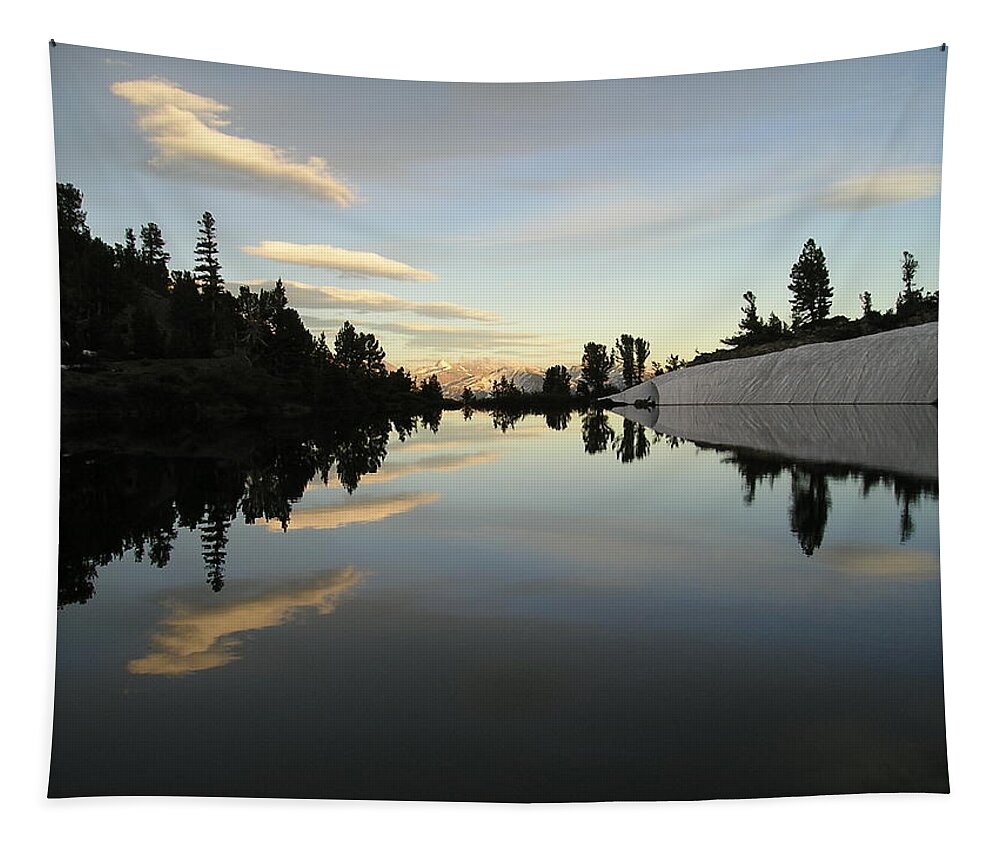 Landscape Tapestry featuring the photograph Sierra Reflection II by Nathan Shegrud