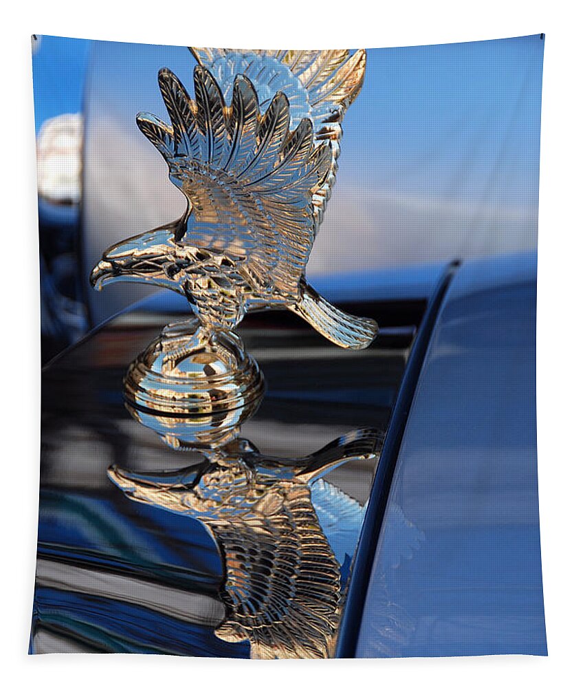 Automotive Bling Tapestry featuring the photograph Soar with the Eagles.... by John Schneider