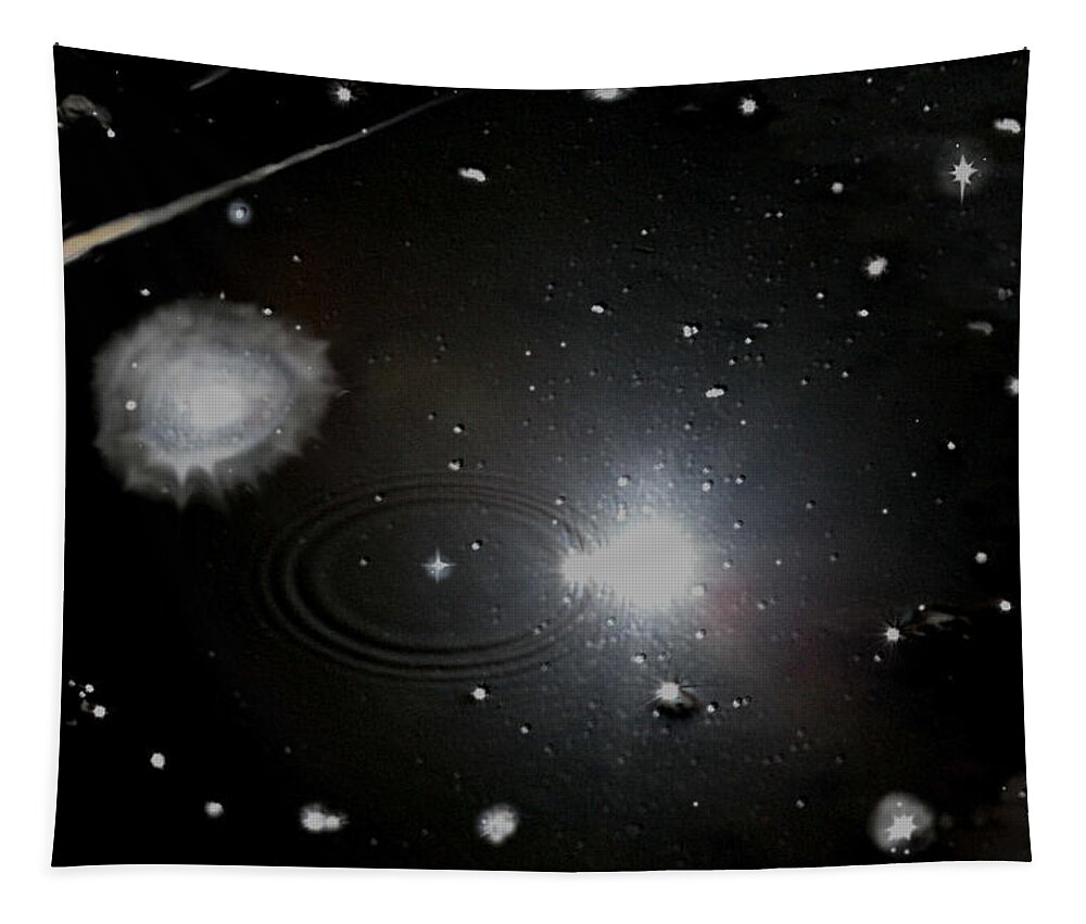 Space Tapestry featuring the photograph Spacescape by Christopher Rowlands