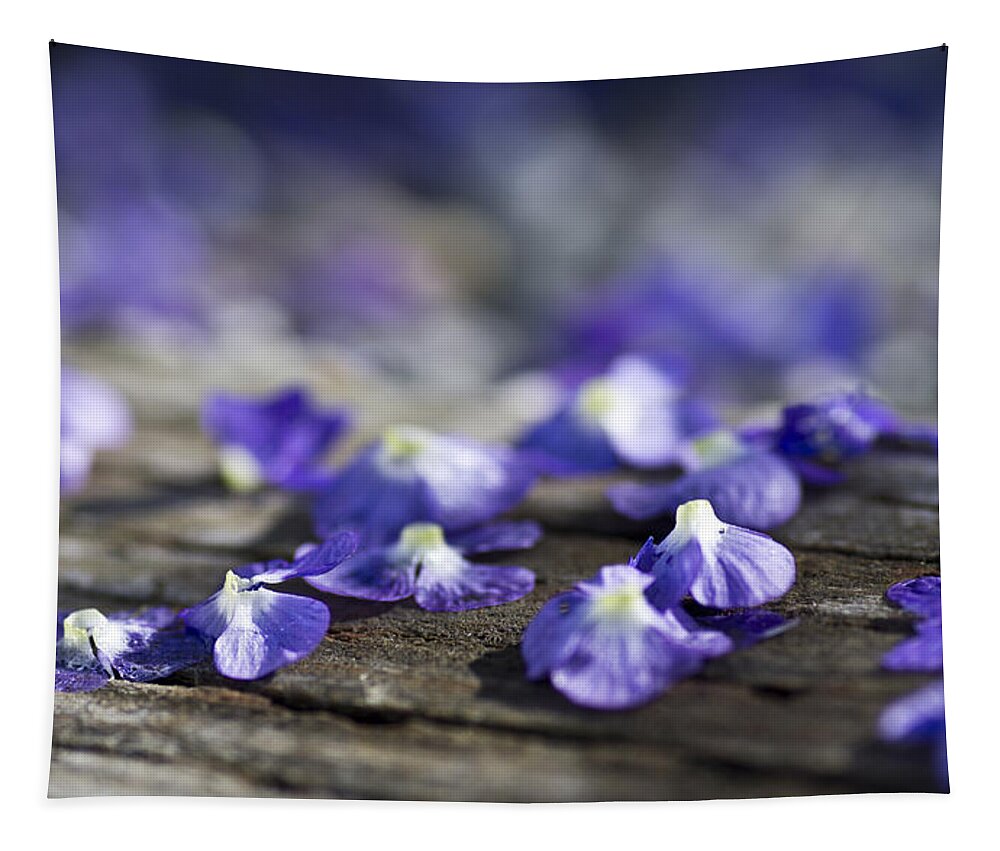Floral Tapestry featuring the photograph Spent by Priya Ghose