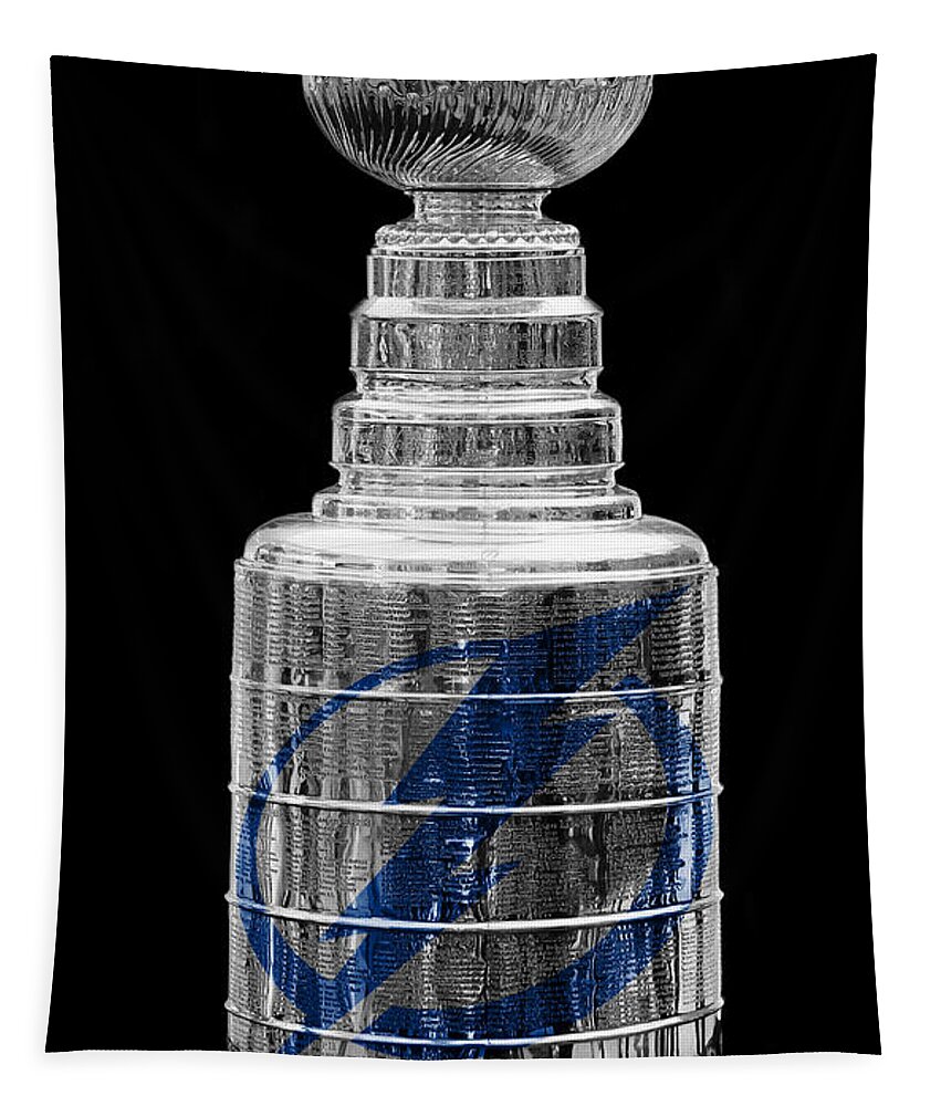 Hockey Tapestry featuring the photograph Stanley Cup Tampa by Andrew Fare