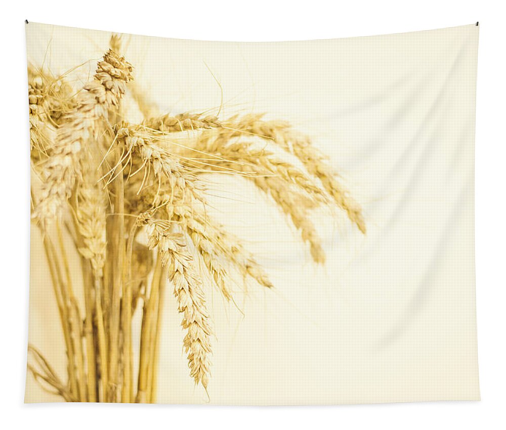 Wheat Tapestry featuring the photograph Staple Crop by Heather Applegate