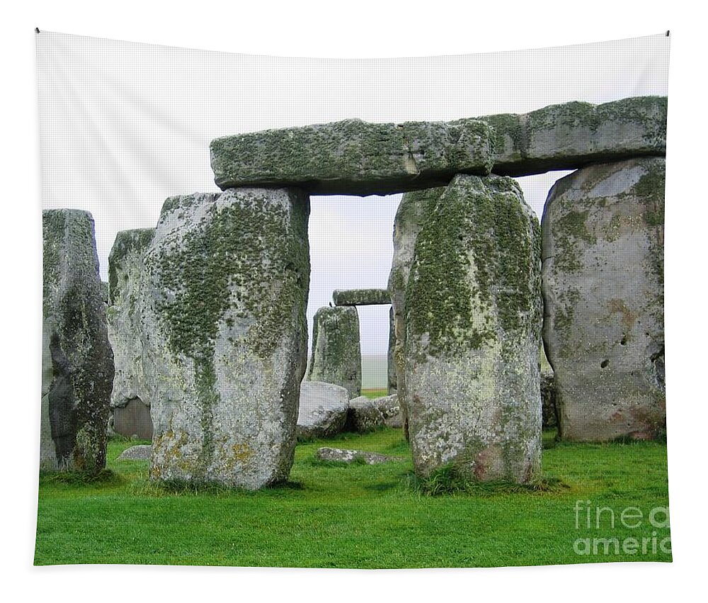 Stonehenge Tapestry featuring the photograph Straight Through by Denise Railey