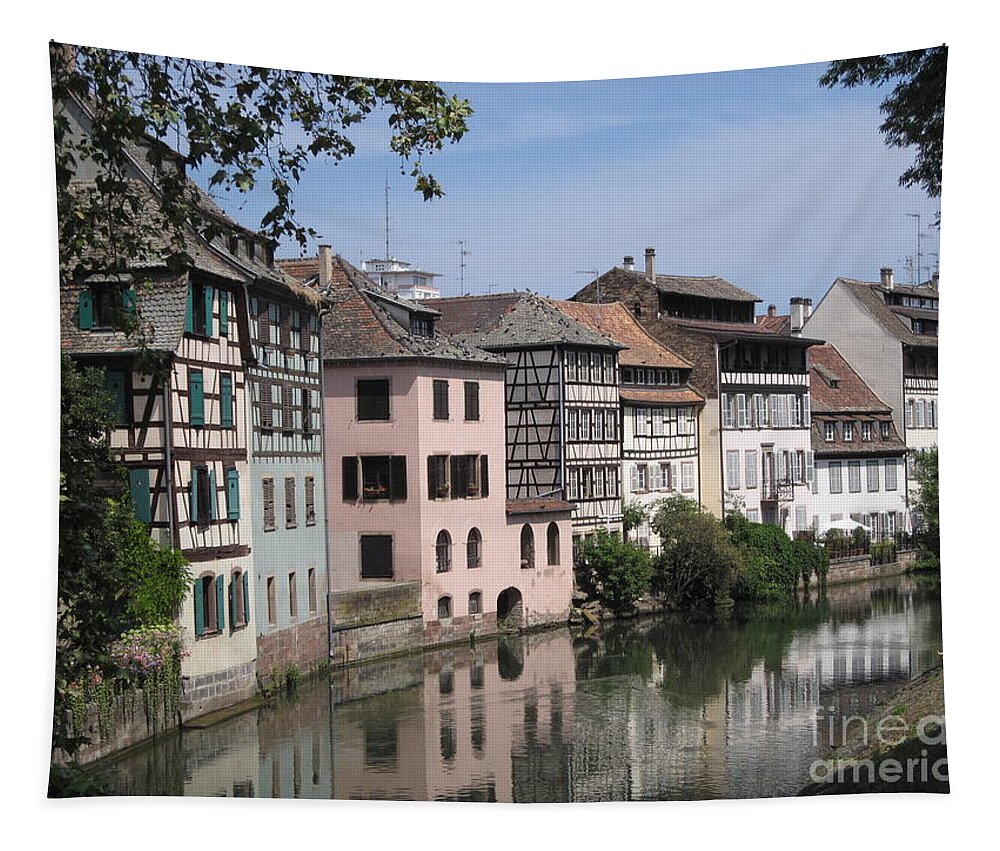 Old Tapestry featuring the photograph Strasbourg France 2 by Amanda Mohler