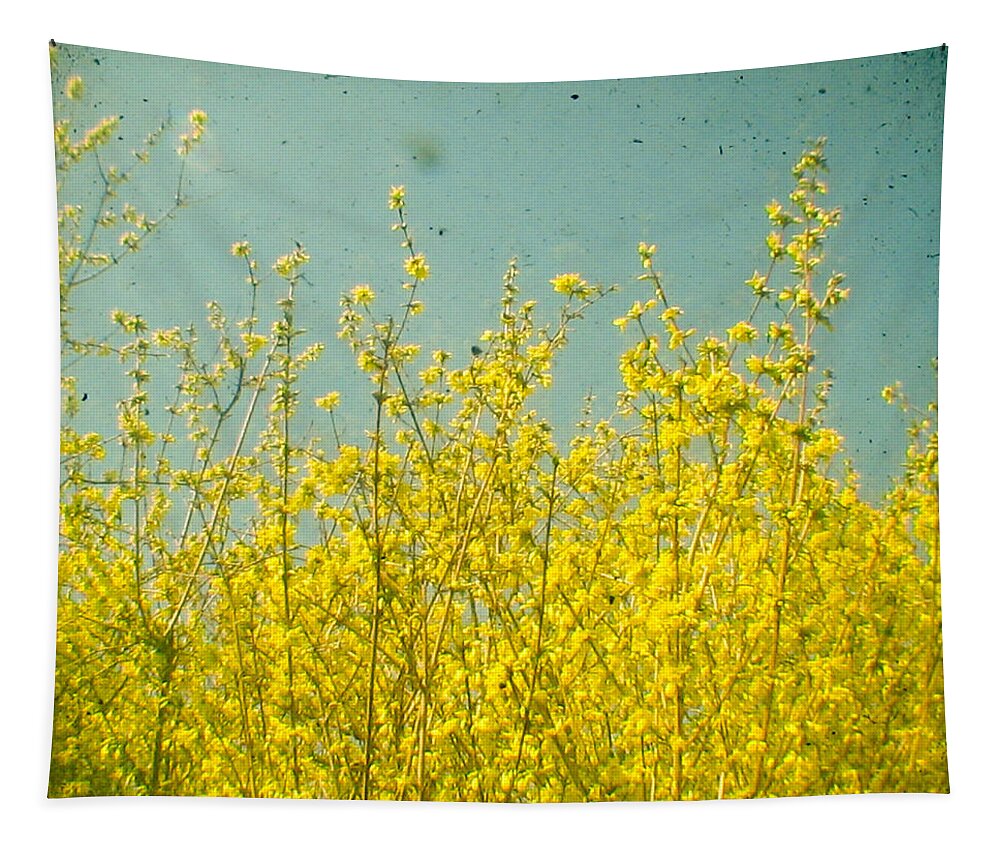 Forsythia Tapestry featuring the photograph Summer by Cassia Beck
