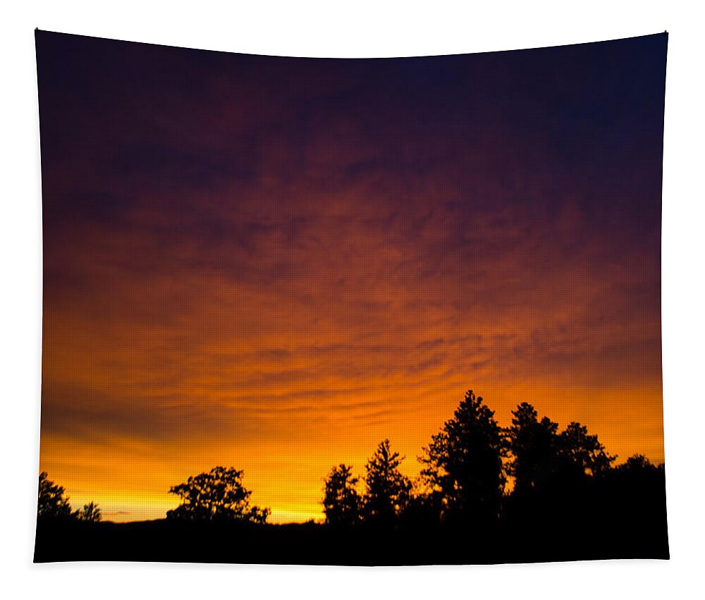 Dakota Tapestry featuring the photograph Summer Sunset by Greni Graph