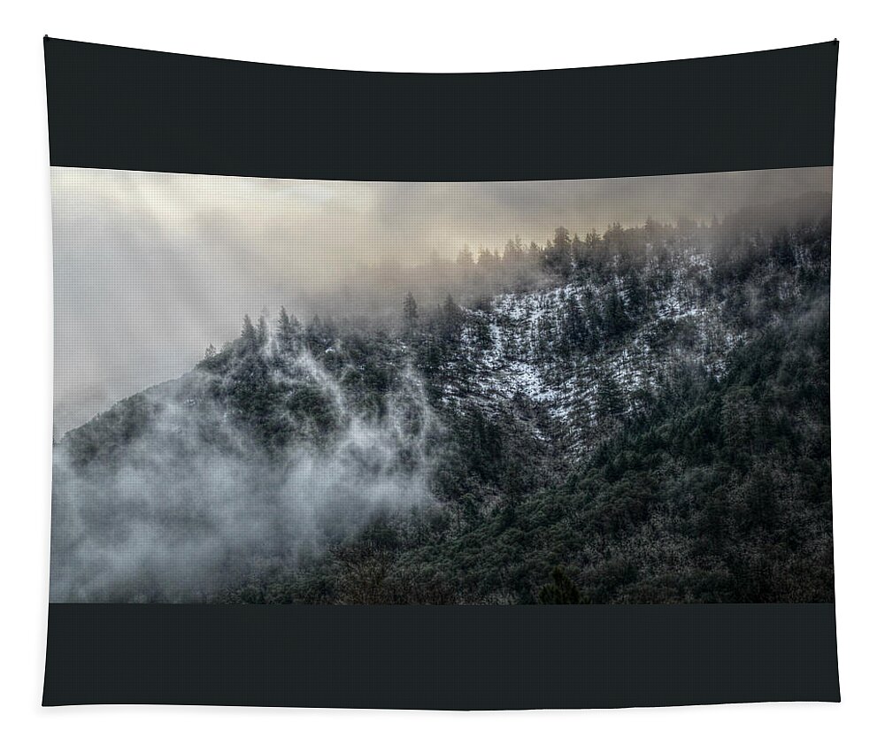 Sunrise Tapestry featuring the photograph Sunrise in the Clouds by Melanie Lankford Photography