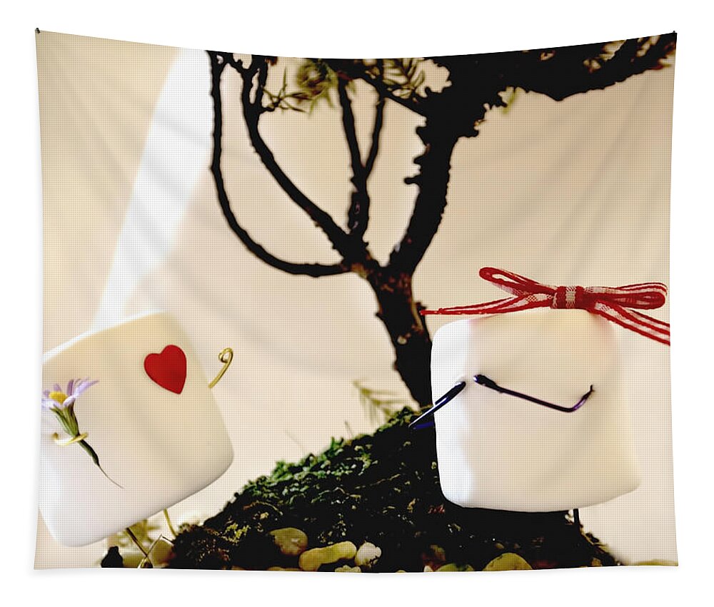 Valentine Tapestry featuring the photograph Sweet Surprise by Heather Applegate
