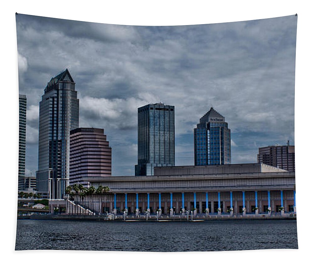 Tampa Tapestry featuring the photograph Tampa's Cityscape by Chauncy Holmes
