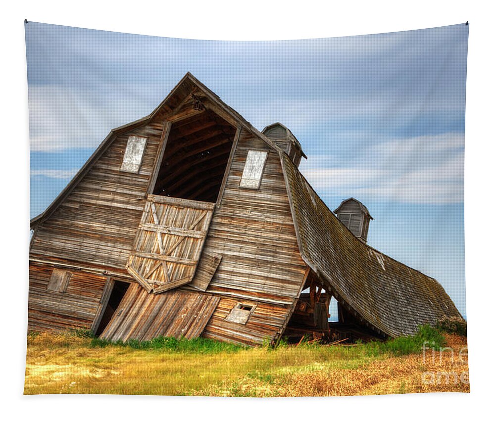 Barn Tapestry featuring the photograph The Beauty Of Barns by Bob Christopher