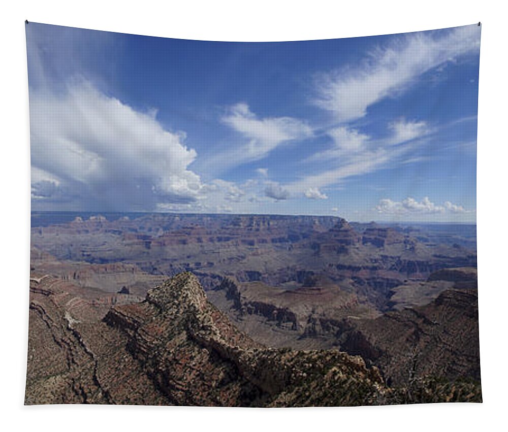 Grand Canyon Tapestry featuring the photograph The Famous Grand Canyon by Brian Kamprath