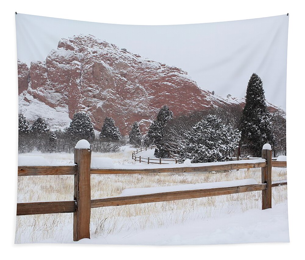 Colorado Tapestry featuring the photograph The Gentle Thief of Colours by Eric Glaser