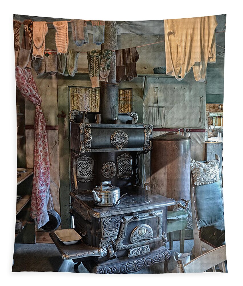 Cookstove Tapestry featuring the photograph the Ladies Aid by Ed Hall