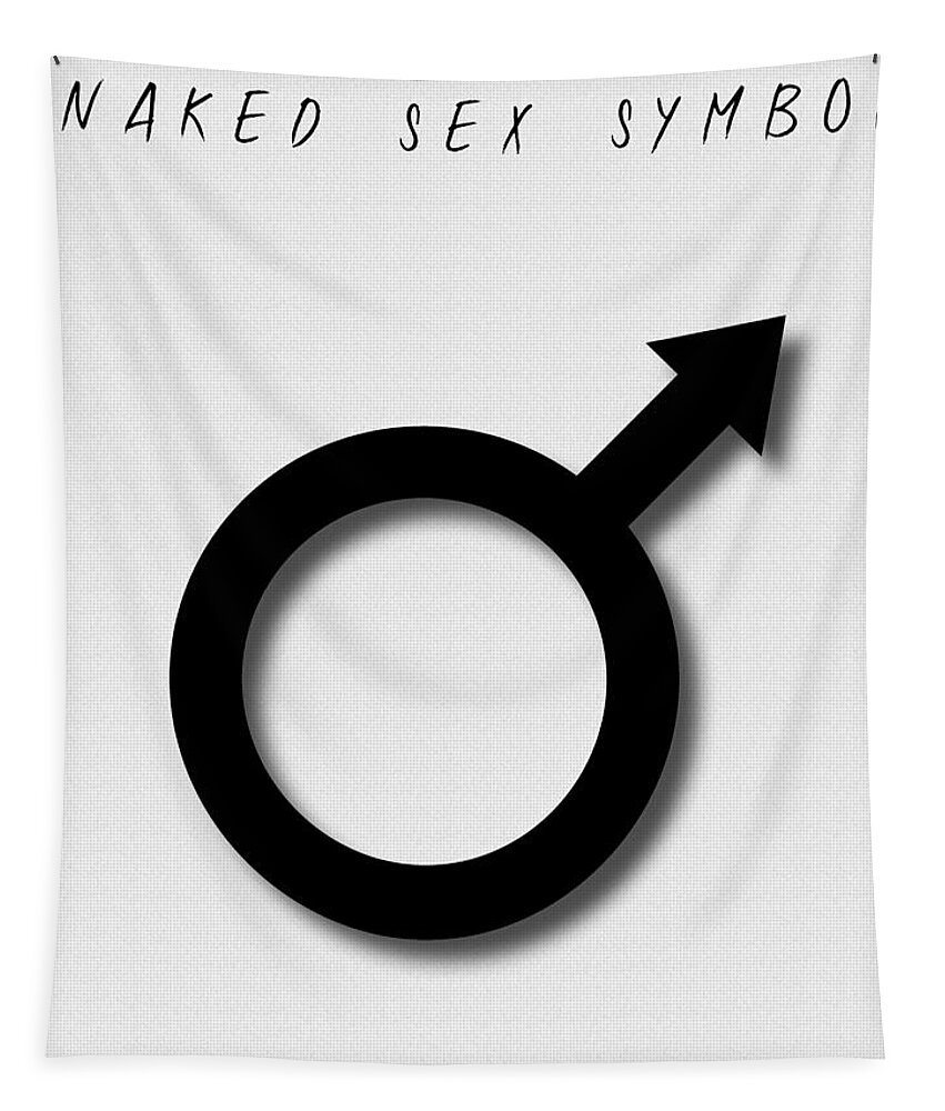 Naked Sex Symbol Tapestry featuring the photograph The Raw Picture of a Naked Sex Symbol No2 by Weston Westmoreland