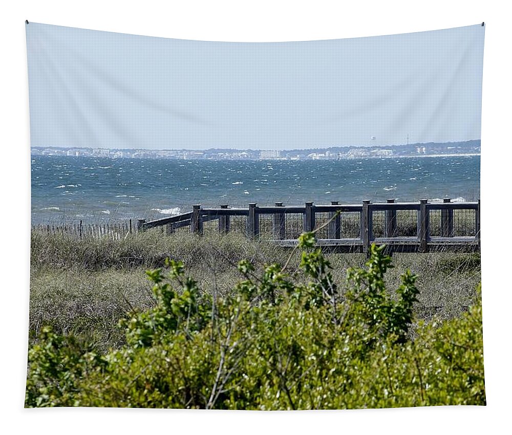 Beach Tapestry featuring the photograph The Real Gulf Coast by Debra Forand