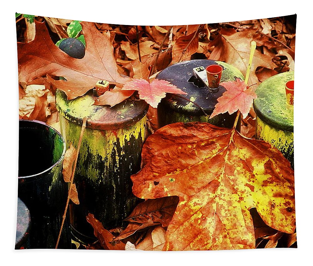 Fine Art Tapestry featuring the photograph The Secret Of Fall by Rodney Lee Williams