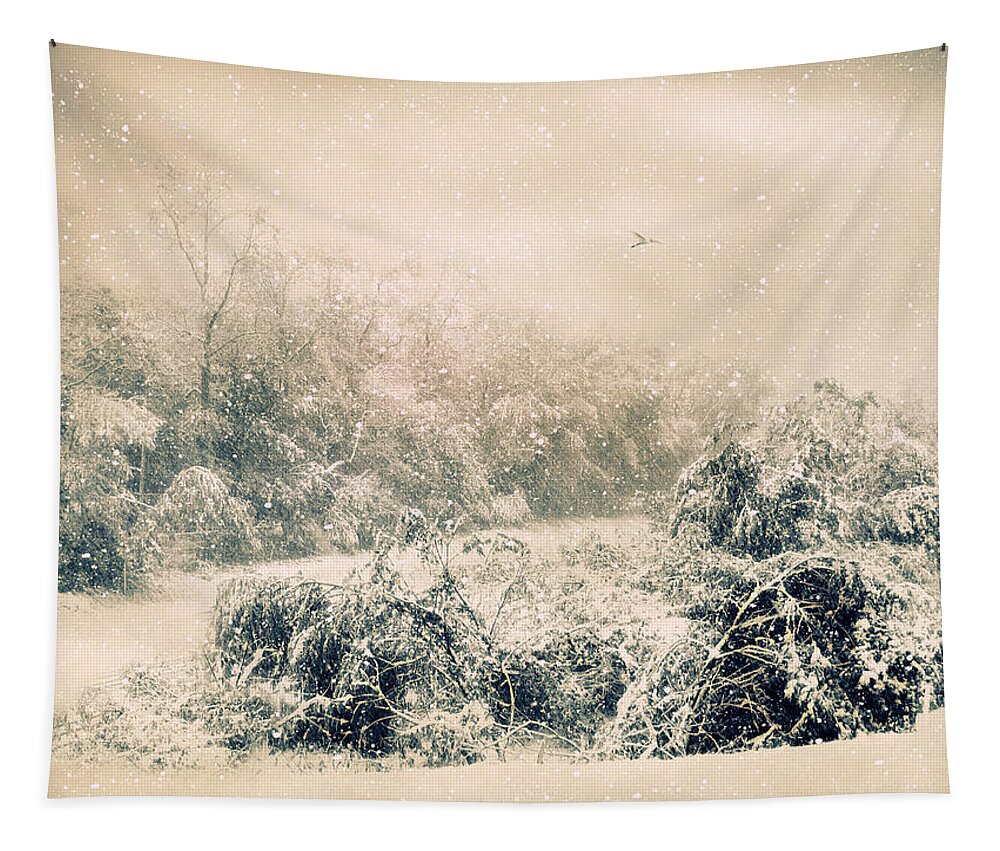 Winter Tapestry featuring the photograph The Tempest by Jessica Jenney