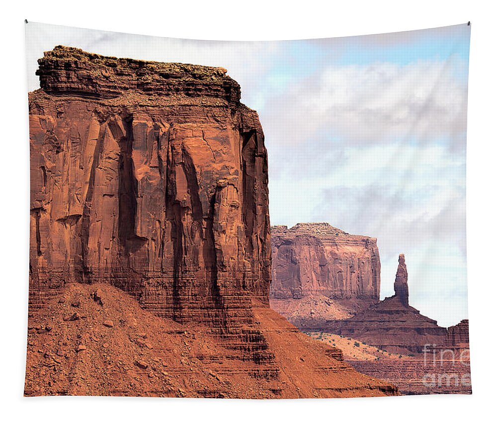 Red Rocks Tapestry featuring the photograph There Must be Kings by Jim Garrison
