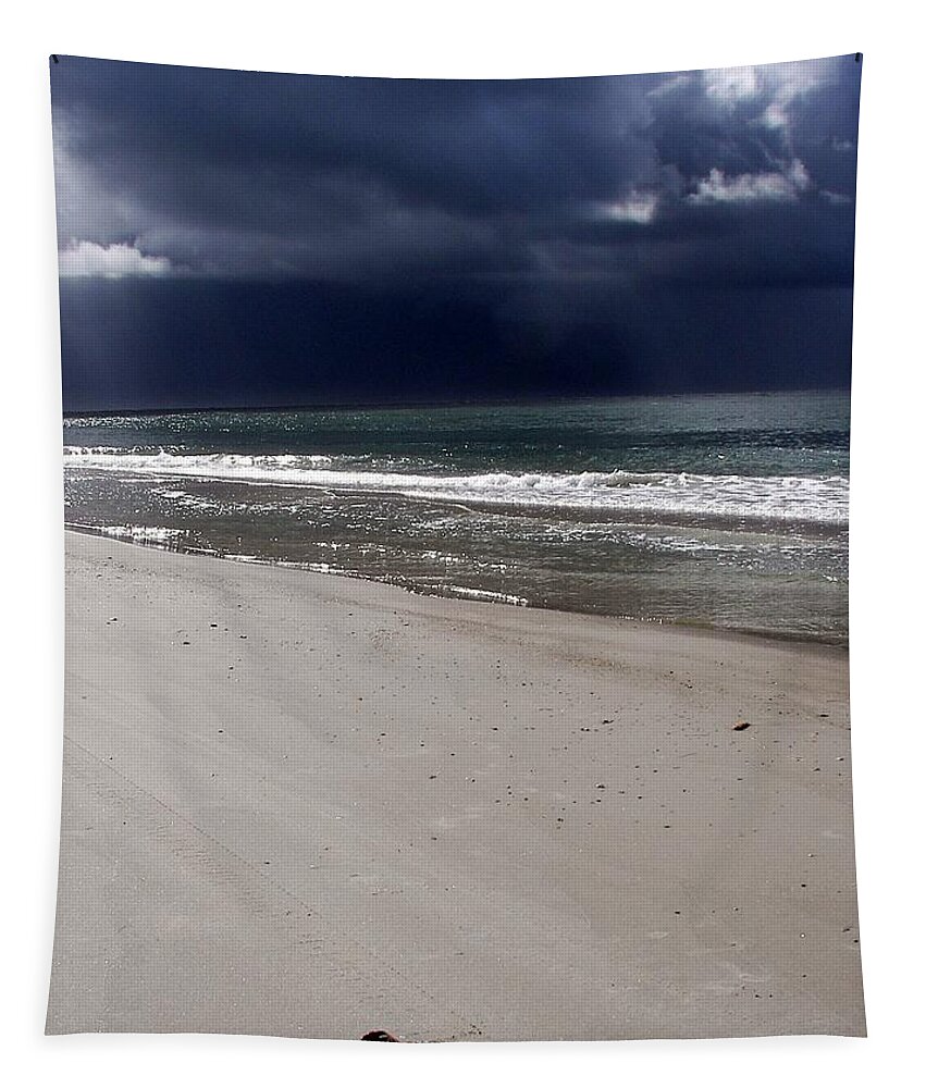 Topsail Island Tapestry featuring the photograph Time To Go by Karen Wiles