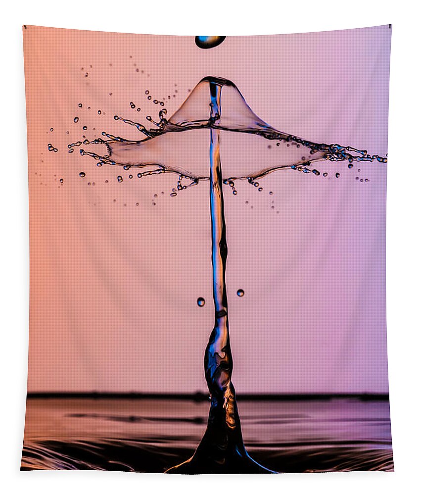 Drop Tapestry featuring the photograph Top Hat by Anthony Sacco