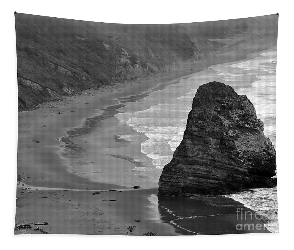Beach-photographs Tapestry featuring the photograph The Rock #1 by Kirt Tisdale