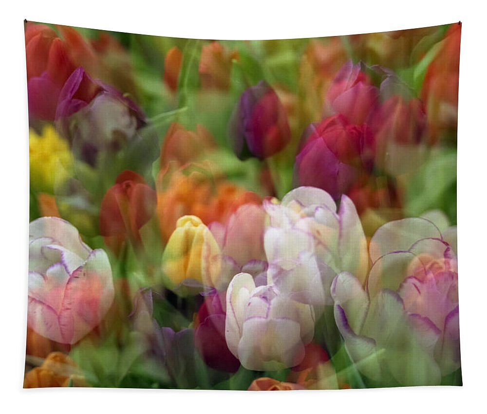 Penny Lisowski Tapestry featuring the photograph Tulips by Penny Lisowski