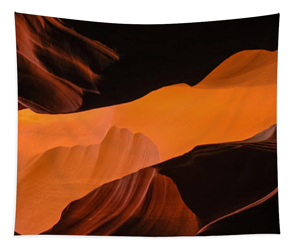 Antelope Canyon Tapestry featuring the photograph Upper Antelope Canyon II by George Buxbaum