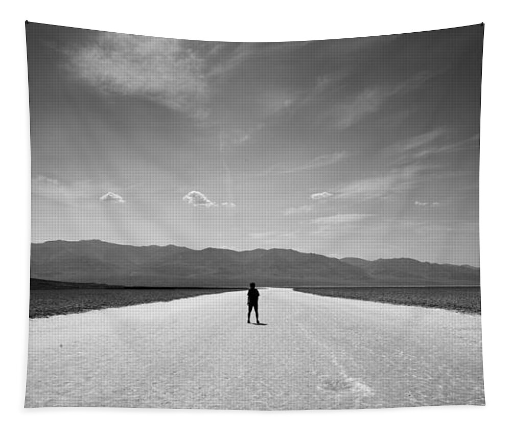 Alone Tapestry featuring the photograph Vast by Peter Tellone