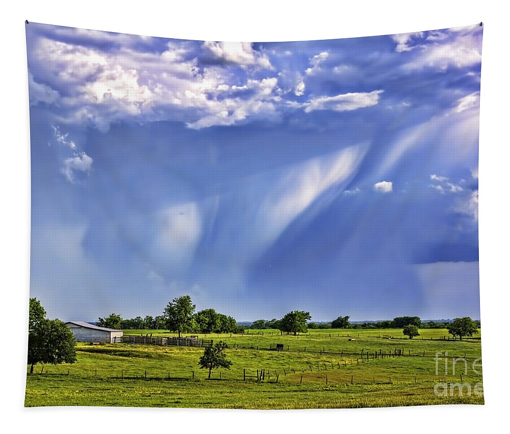 Veils Of Heaven Tapestry featuring the photograph Veils of Heaven by Gary Holmes