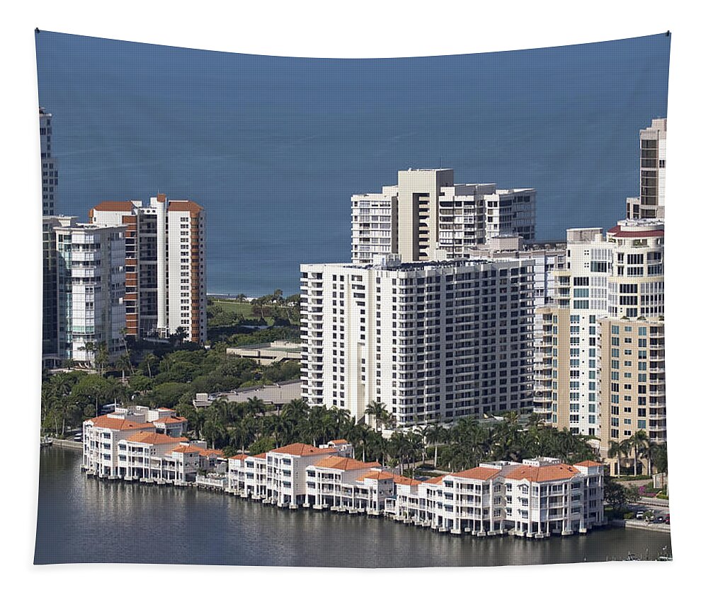 Naples Tapestry featuring the photograph Venetian Bay by Patrick Lynch