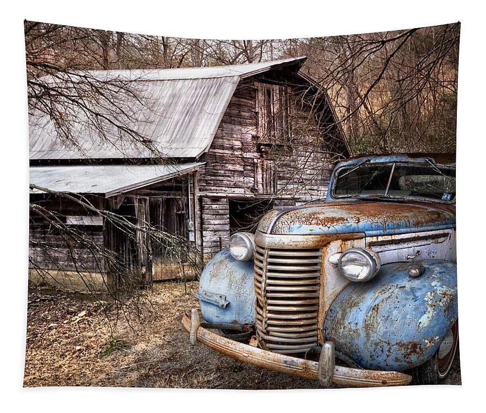 1930 Tapestry featuring the photograph Vintage Chevrolet by Debra and Dave Vanderlaan