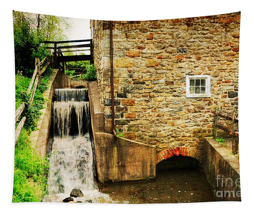 Colonial Grist Mill Photograph by Paul Ward - Pixels
