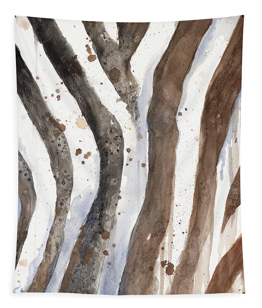 Watercolor Tapestry featuring the digital art Watercolor Animal Skin II by Patricia Pinto