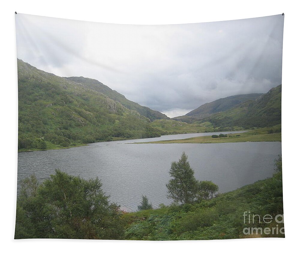 Scottish Highlands Tapestry featuring the photograph Welcome To The Highlands by Denise Railey
